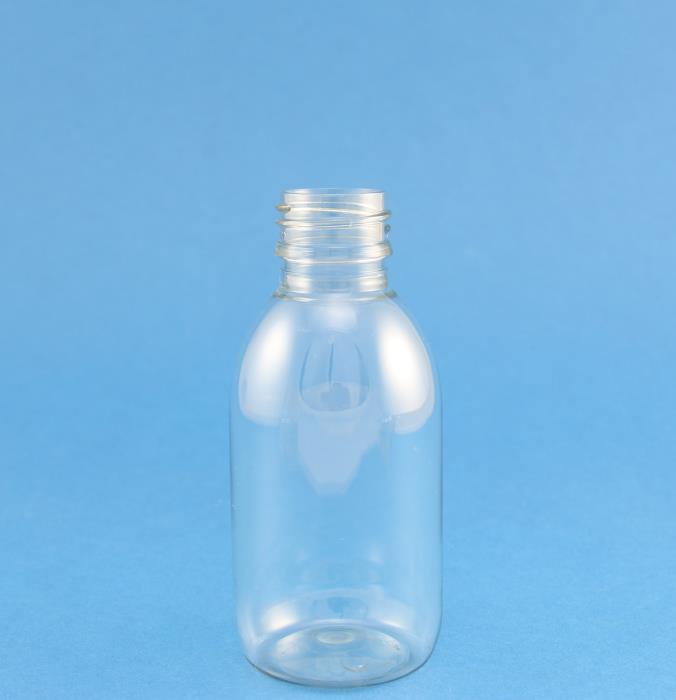 150ml Alpha Bottle Clear PET 28mm Neck